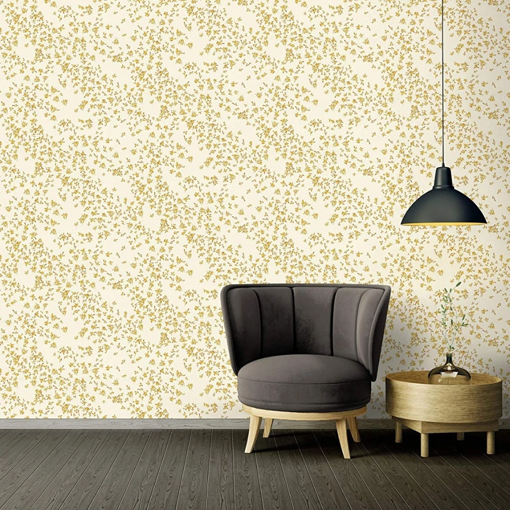 Barocco Plain White Gold | Versace Barocco Wallpaper | 935855