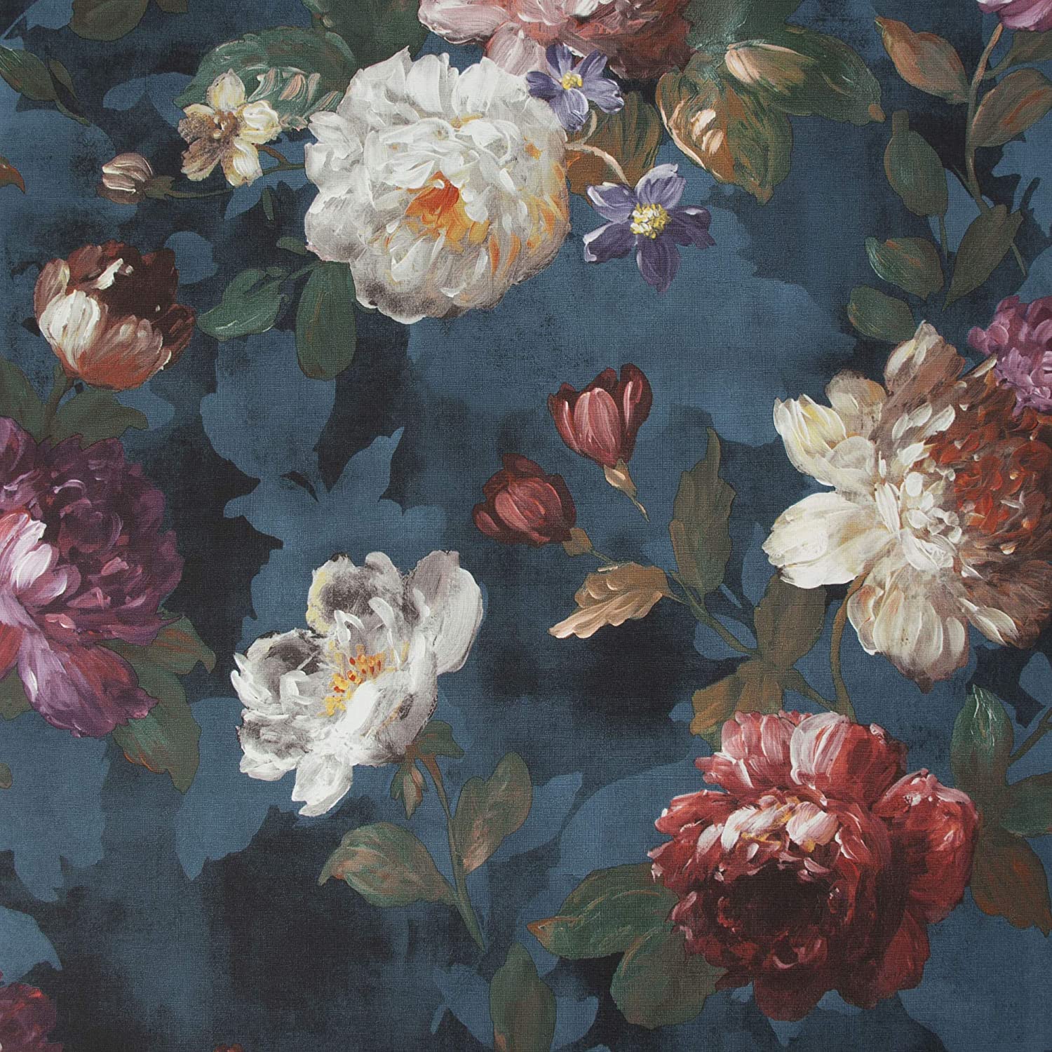 Isabelle Superfresco Blue Floral Wallpaper 108623 | 108623