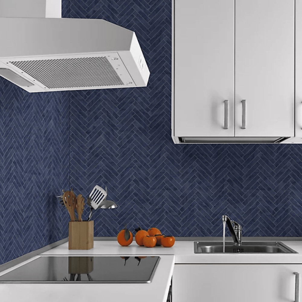 Marble Chevron | Blue And Gold Marble Wallpaper | 112645 Marble Chevron | Blue And Gold Marble Wallpaper | 112645