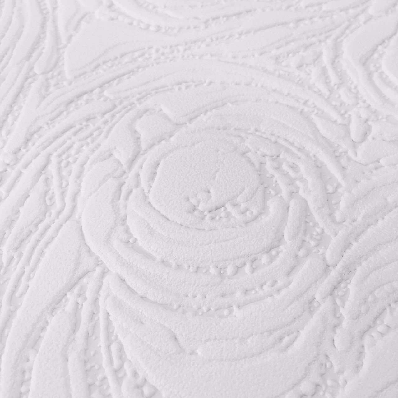 Rose Swirl White Paintable Wallpaper 261311 261311