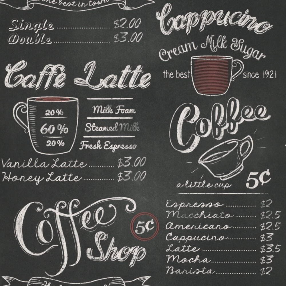 Coffee Shop Blackboard