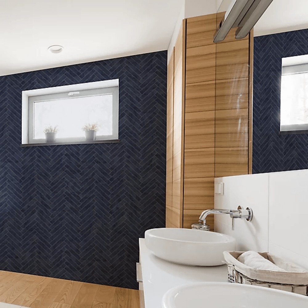 Marble Chevron | Blue And Gold Marble Wallpaper | 112645 Marble Chevron | Blue And Gold Marble Wallpaper | 112645
