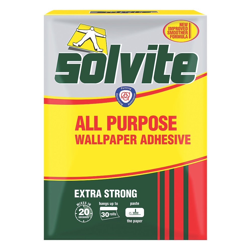 Solvite Wallpaper Adhesive 3 Pack